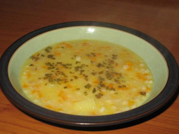 MINESTRA ORZO E SPECK 