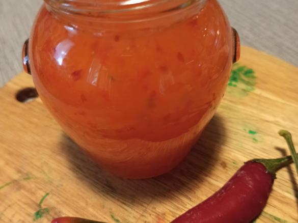 Salsa agrodolce piccante