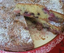 Torta di ciliegie e cioccolato