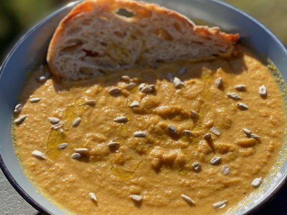 Vellutata di verdure arrosto