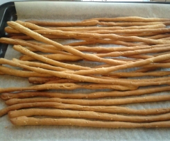 Grissini con riciclo di pasta madre senza lievitazione