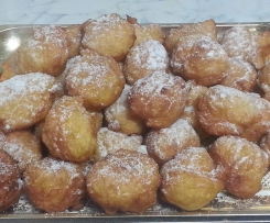 Frittelle di mele all'arancia