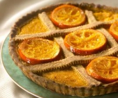 Crostata di carote e arance