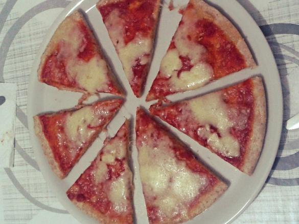 PIZZA INTEGRALE ALLE TRE FARINE
