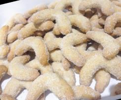 Vanillekipferle ( lunette alla vaniglia )