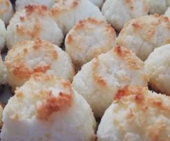 Biscotti al cocco con soli albumi - riciclo albumi