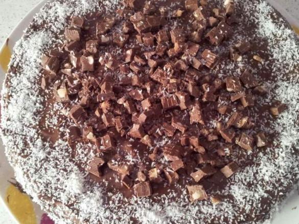 Torta cocco e nutella