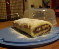 ROTOLO NUTELLA E PANNA