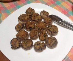 funghi imbottiti al forno