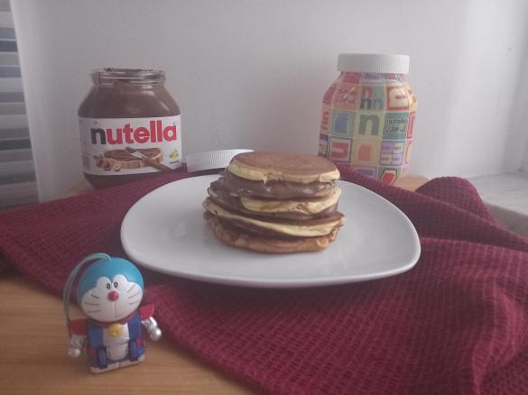 Dorayaki alla Nutella