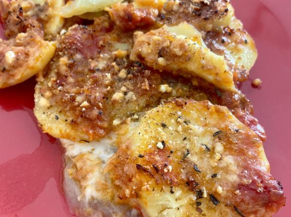 Finocchi patate gratin