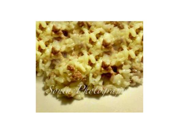 RISOTTO gorgonzola,pere e noci