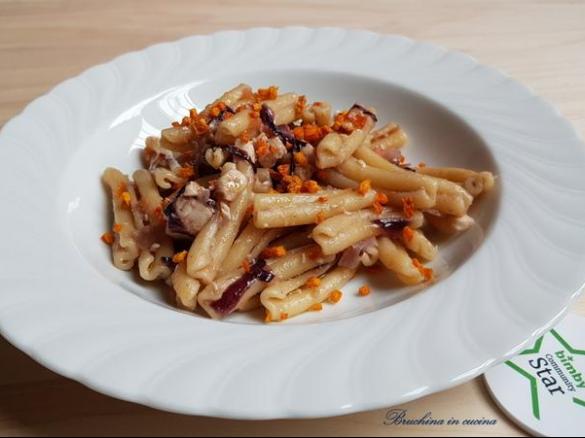 Caserecce con pesce spada e radicchio trevisano