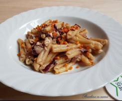 Caserecce con pesce spada e radicchio trevisano