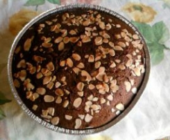 Torta soffice con farina di riso, cioccolato e yogurt