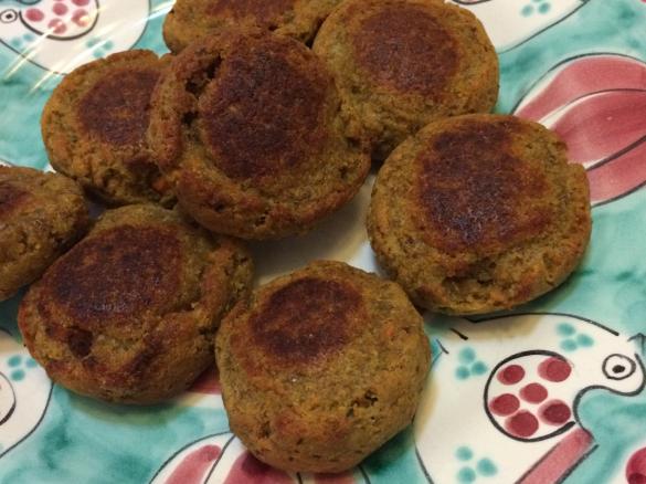 Polpette di lenticchie e carote (vegetariane)