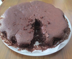 TORTA AL CACAO LIGHT SENZA UOVA NE BURRO NE LATTE