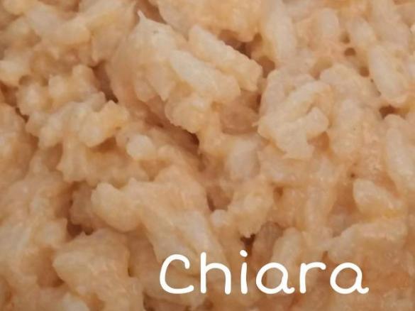 Risotto alla crema di scampi per 9 persone