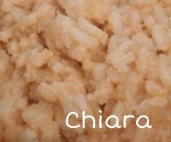 Risotto alla crema di scampi per 9 persone