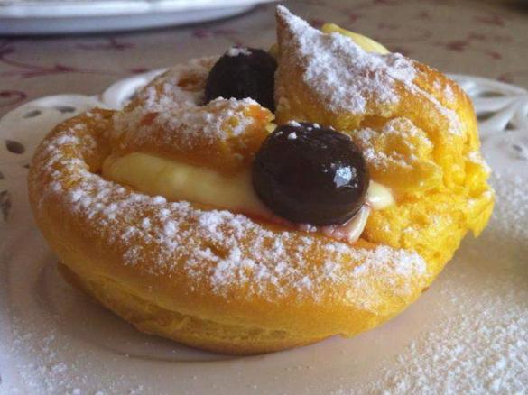 Zeppole al forno