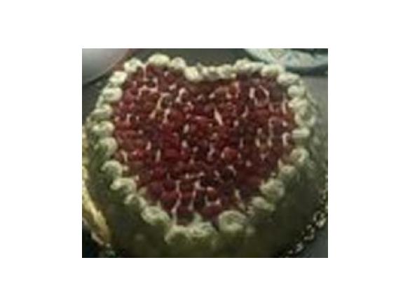 torta panna e fragoline