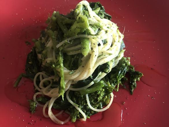 Cime di rape e spaghettini