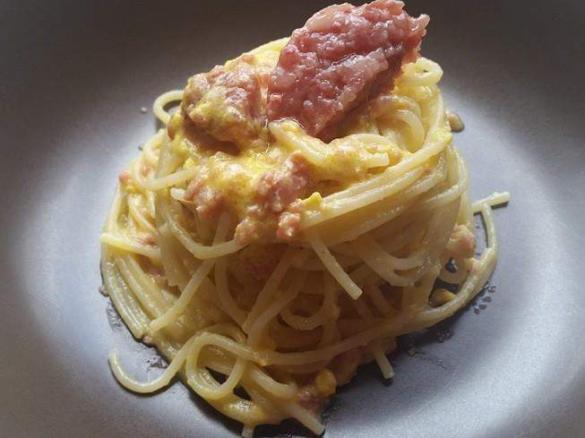 Carbonara Con Cotechino 
