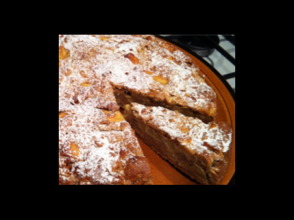 Torta di mele integrale con ricotta e frutta secca (divisione Adda)