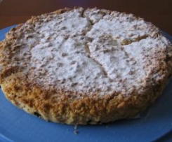 TORTA RIPIENA CON CREMA DI RICOTTA E AMARETTI