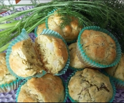 Muffin finocchietti selvatici e topinambur contest