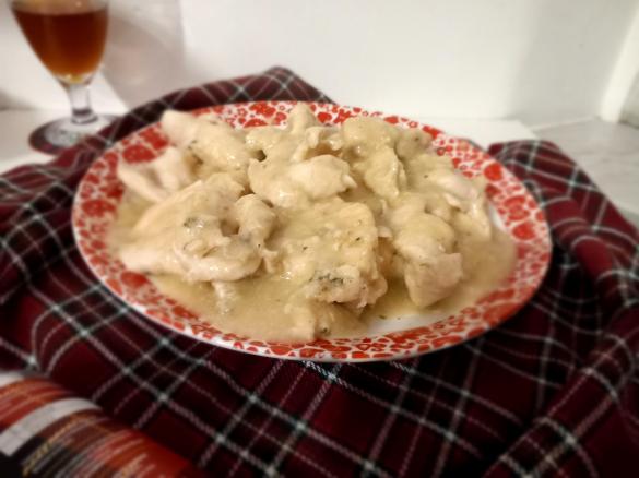 Scaloppine di pollo alla birra