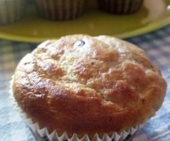 MUFFINS BANANA E CIOCCOLATA _ senza zucchero