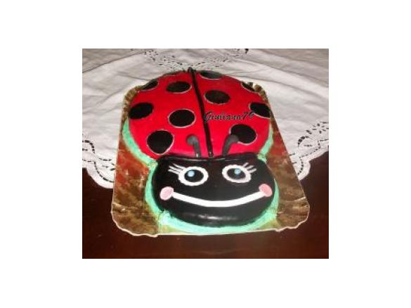 TORTA COCCINELLA (portafortuna)