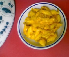 Conchiglie zucca e speck