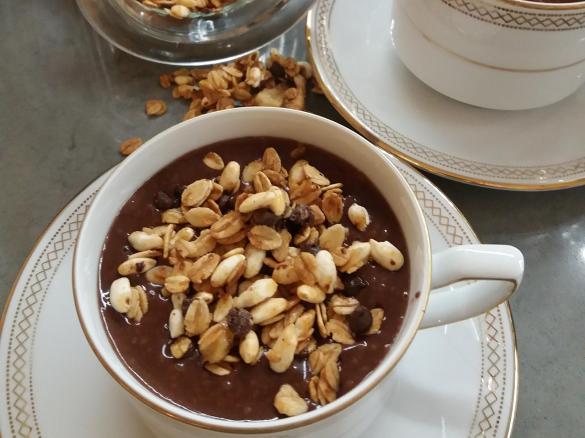 CIOCCOLATA CON BEVANDA ALL'AVENA (per 2 persone) - Contest cioccolate calde