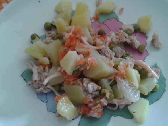 Moscardini dell'adriatico in insalata