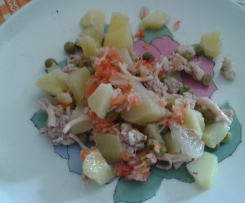 Moscardini dell'adriatico in insalata