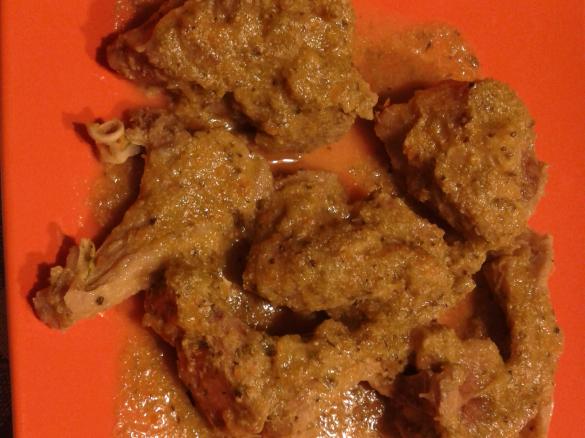 Agnello con carote e sedano