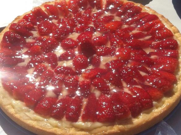 crostata di fragole 
