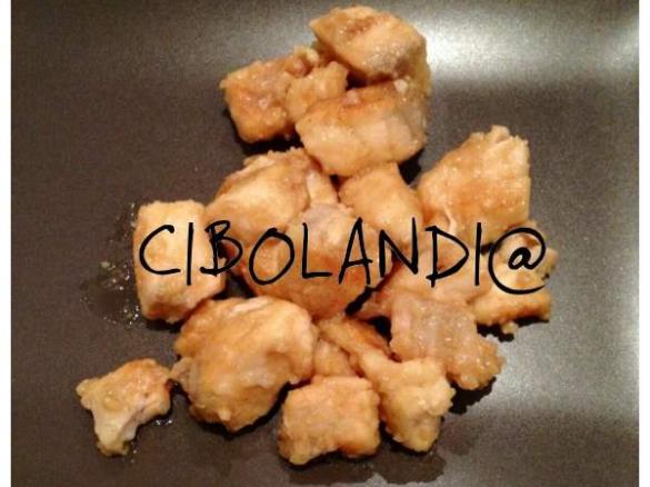 BOCCONCINI DI SALMONE IN AGRODOLCE