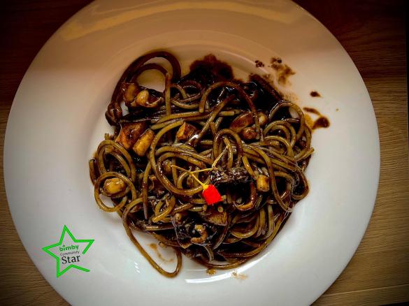 Pasta risottata al ragù di seppia