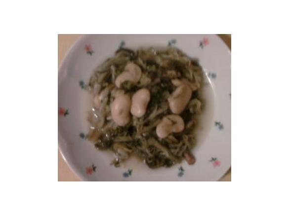 Fagioli con le scarole