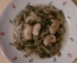 Fagioli con le scarole