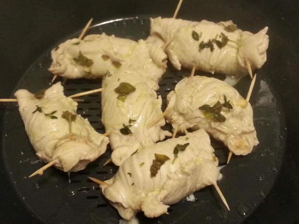 involtini sfiziosi di pollo