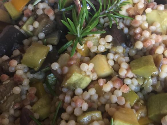 Fregola e verdure - simil ratatuille