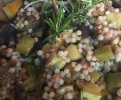Fregola e verdure - simil ratatuille