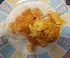 Pollo speziato con riso basmati al varoma