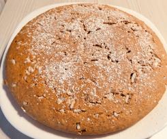 TORTA INTEGRALE ALLE MANDORLE