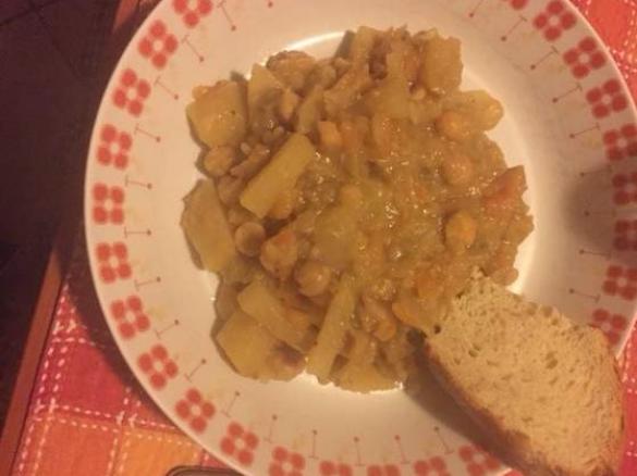 Umido di ceci nobilitato