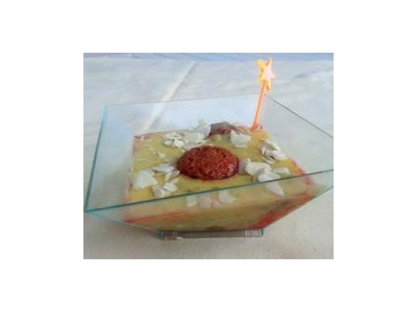 Coppa di Saronno variegata alle mosciarelle x buffet